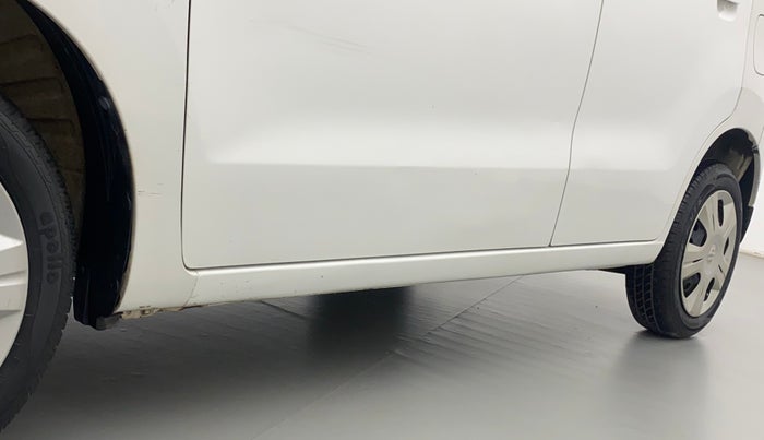 2014 Maruti Wagon R 1.0 VXI, Petrol, Manual, 21,703 km, Left running board - Paint has minor damage