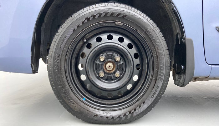 2014 Maruti Wagon R 1.0 VXI, Petrol, Manual, 93,051 km, Left Front Wheel