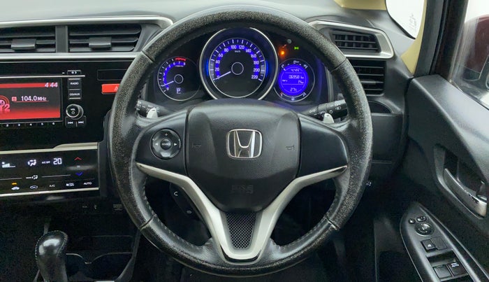 2015 Honda Jazz 1.2 V AT, Petrol, Automatic, 70,097 km, Steering Wheel Close Up