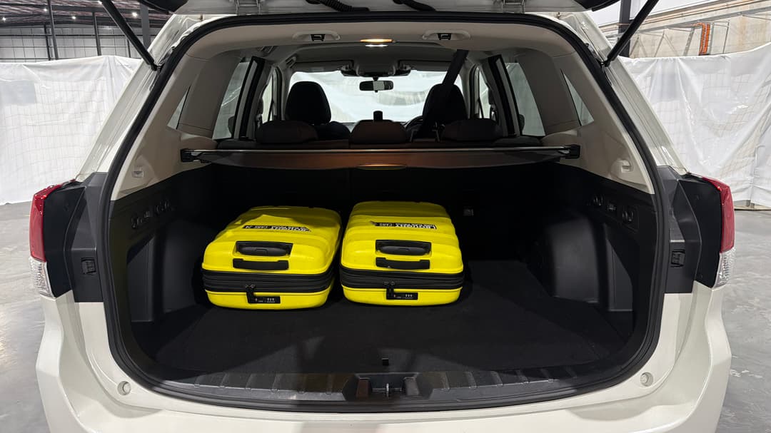 2024 Subaru Forester 2.5i (AWD), Automatic, 54957 km, Boot Inside View with Luggage