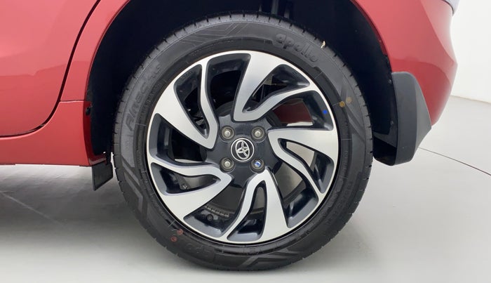 2020 Toyota Glanza G MT PETROL, Petrol, Manual, 490 km, Left Rear Wheel