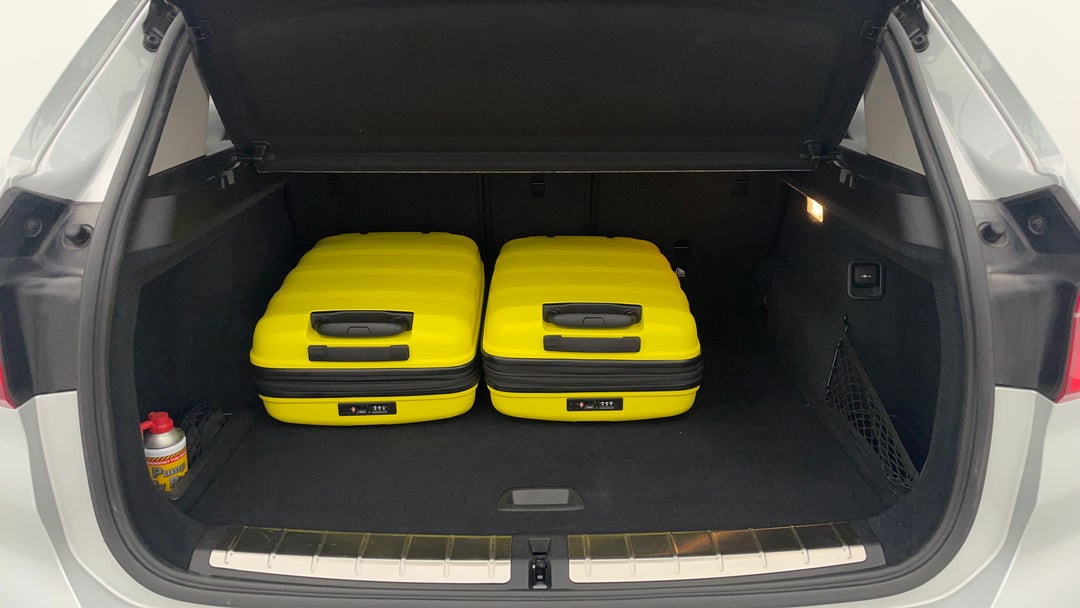 Boot Inside View with Luggage