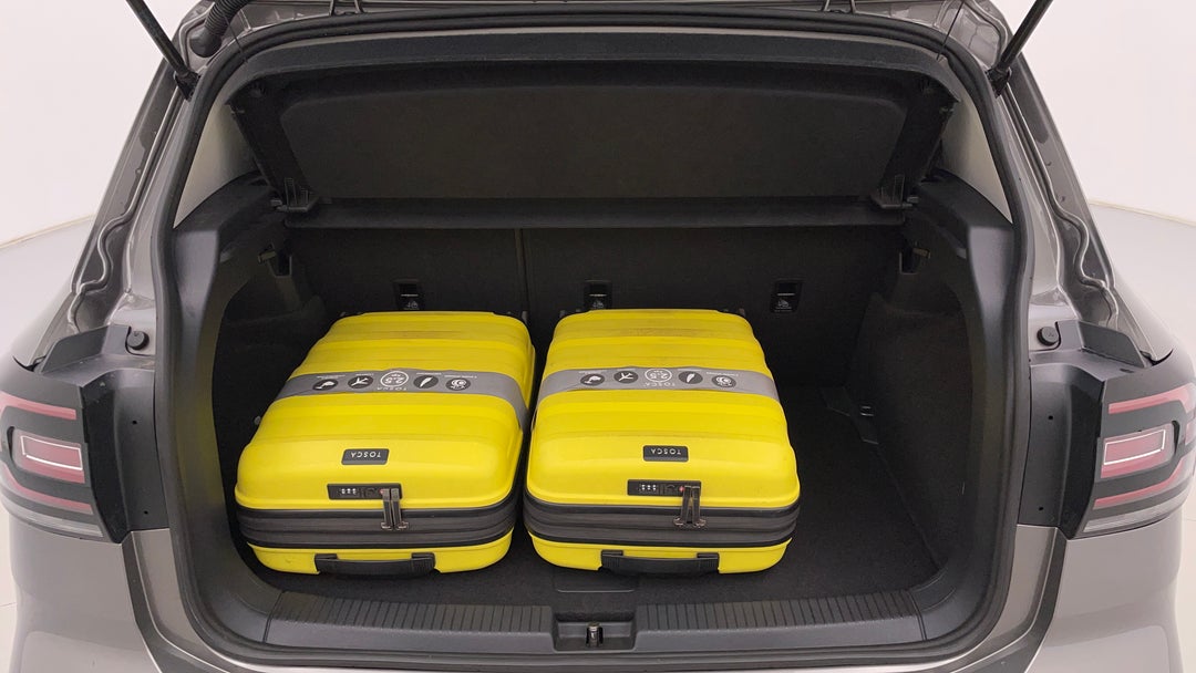 Boot Inside View with Luggage