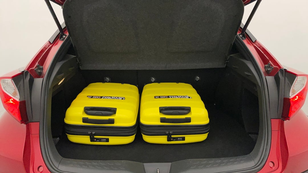 Boot Inside View with Luggage