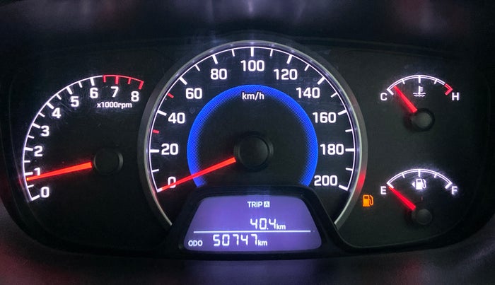 2015 Hyundai Grand i10 MAGNA 1.2 KAPPA VTVT, Petrol, Manual, 50,980 km, Odometer Image