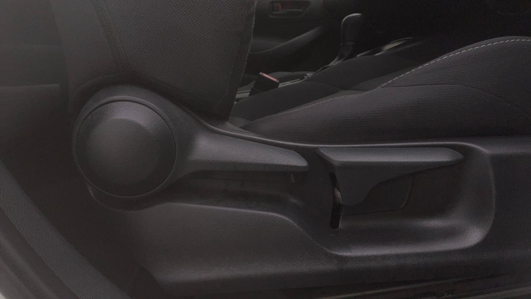 Drivers Side Adjustment Panel