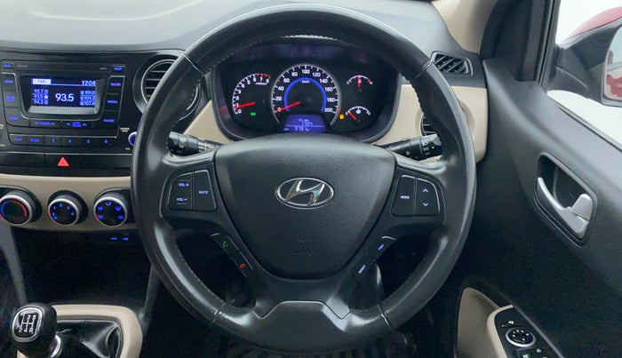 2016 Hyundai Grand i10 ASTA 1.2 KAPPA VTVT OPT, Petrol, Manual, 9,685 km, Steering Wheel Close Up