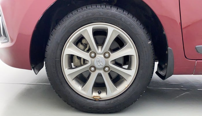 2016 Hyundai Grand i10 ASTA 1.2 KAPPA VTVT OPT, Petrol, Manual, 9,685 km, Left Front Wheel