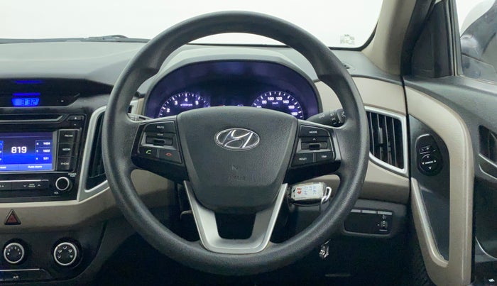 2018 Hyundai Creta 1.6 E + VTVT, Petrol, Manual, 46,028 km, Steering Wheel Close Up