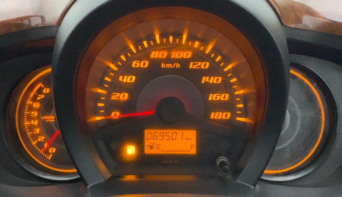 2014 Honda Amaze 1.2L I-VTEC S, Petrol, Manual, 69,500 km, Odometer Image