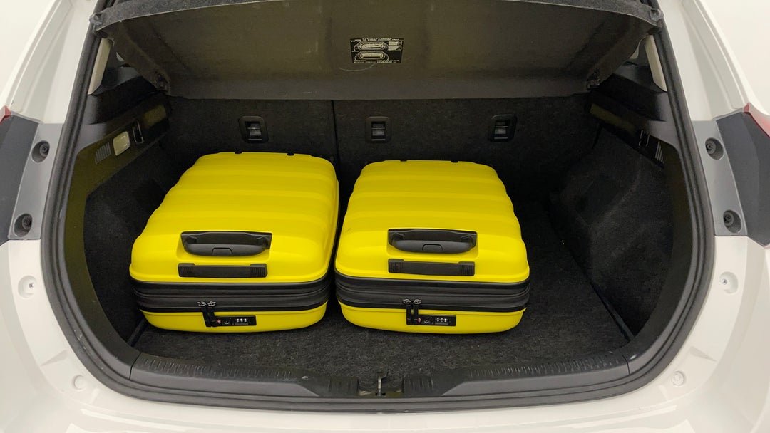 Boot Inside View with Luggage