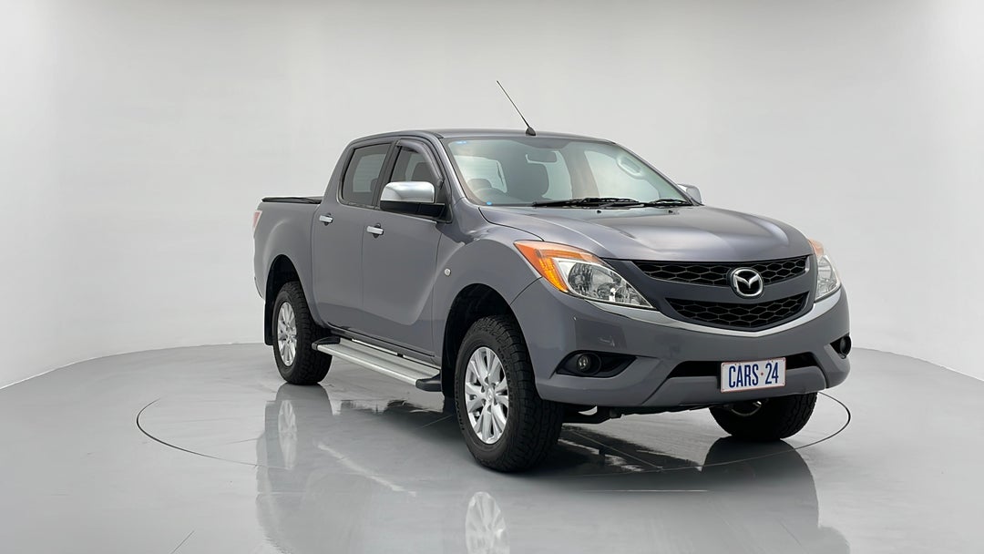 2014 Mazda BT-50 Xtr Hi-rider (4x2), Automatic, 95387 km, Right Front Diagonal (45- Degree) View