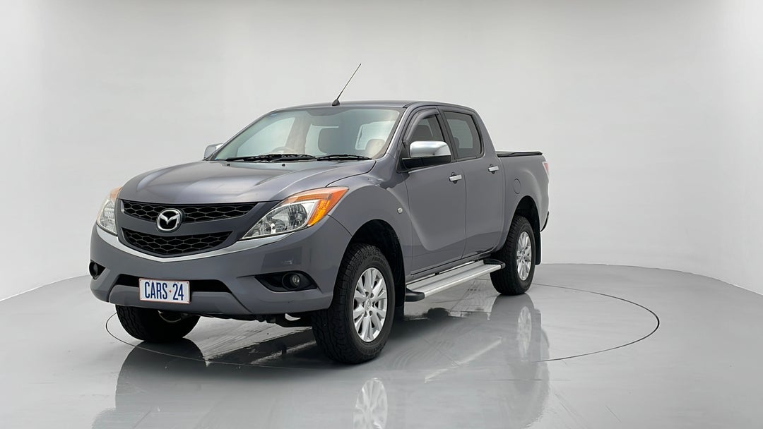2014 Mazda BT-50 Xtr Hi-rider (4x2), Automatic, 95387 km, Left Front Diagonal (45- Degree) View