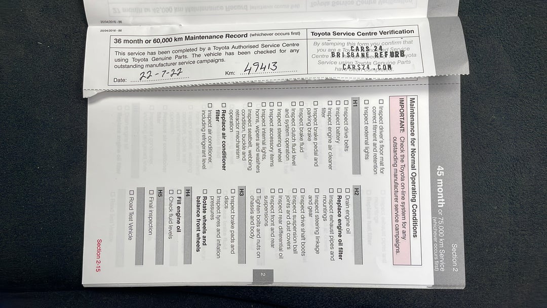 2018 Toyota 86 Gt, Manual, 49414 km, Service History