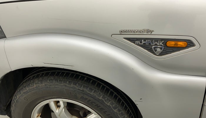 2017 Mahindra Scorpio S10 2WD INTELLI-HYBRID, Diesel, Manual, 1,24,898 km, Left fender - Minor scratches