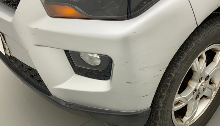2017 Mahindra Scorpio S10 2WD INTELLI-HYBRID, Diesel, Manual, 1,24,898 km, Front bumper - Minor scratches