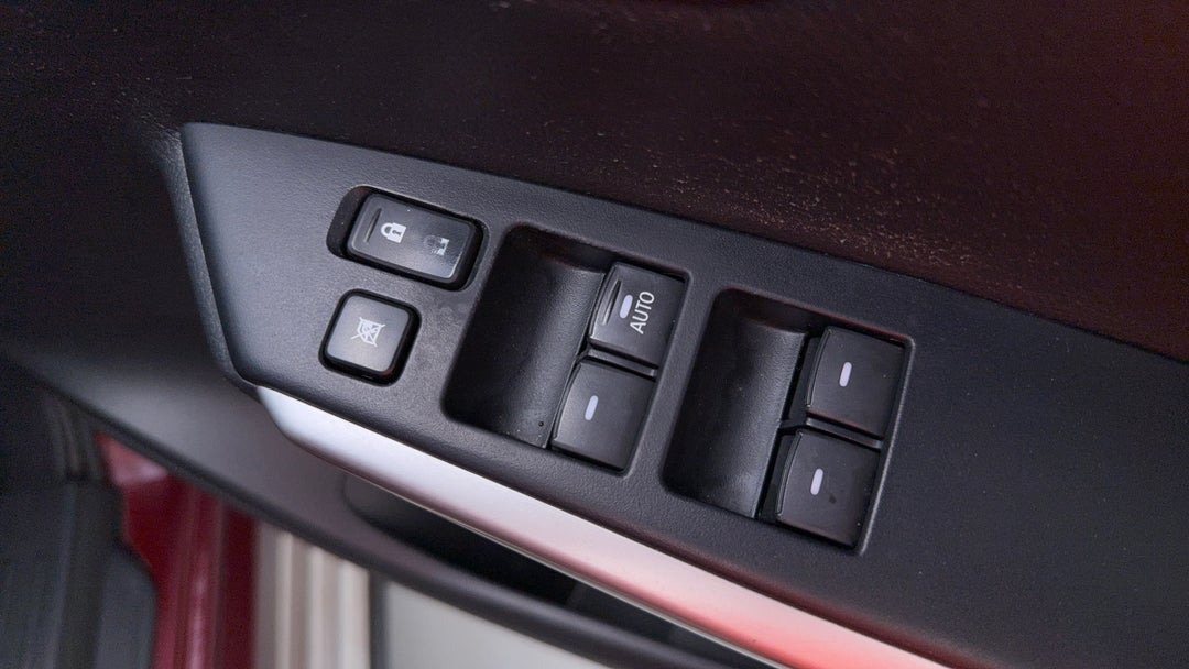 Drivers Side Door Panel Controls
