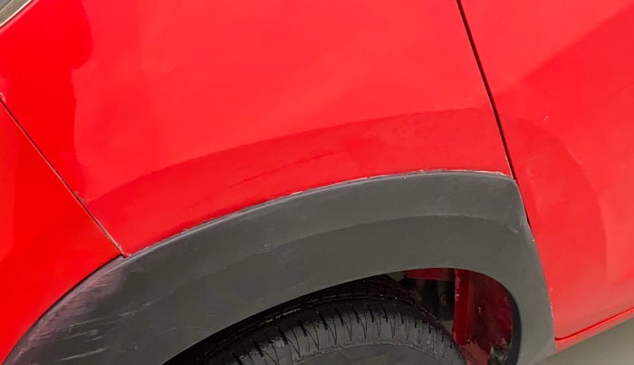 2019 Mahindra KUV 100 NXT K2 P 6 STR, Petrol, Manual, 65,820 km, Right quarter panel - Cladding has minor damage