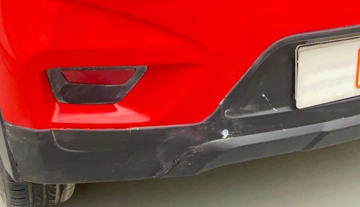 2019 Mahindra KUV 100 NXT K2 P 6 STR, Petrol, Manual, 65,820 km, Rear bumper - Minor damage