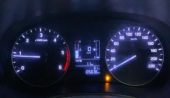 2018 Hyundai Creta E PLUS 1.4 DIESEL, Diesel, Manual, 1,05,677 km, Odometer Image