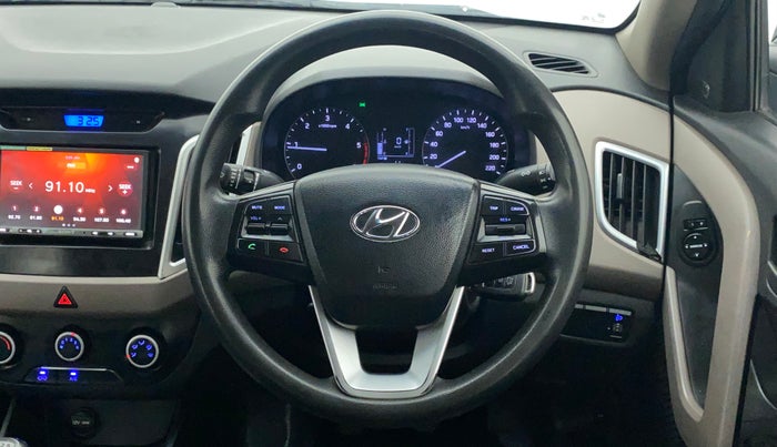 2018 Hyundai Creta E PLUS 1.4 DIESEL, Diesel, Manual, 1,05,635 km, Steering Wheel Close Up