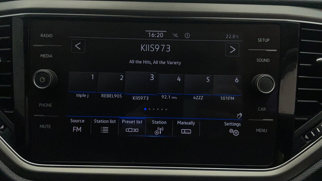 2021 Volkswagen T-roc 110tsi Style, Automatic, 40004 km, Infotainment System