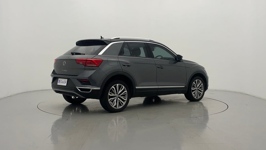 2021 Volkswagen T-roc 110tsi Style, Automatic, 40004 km, Right Back Diagonal (45- Degree) View