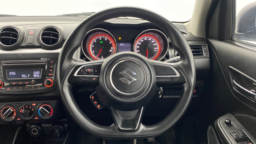 Steering Wheel Close Up