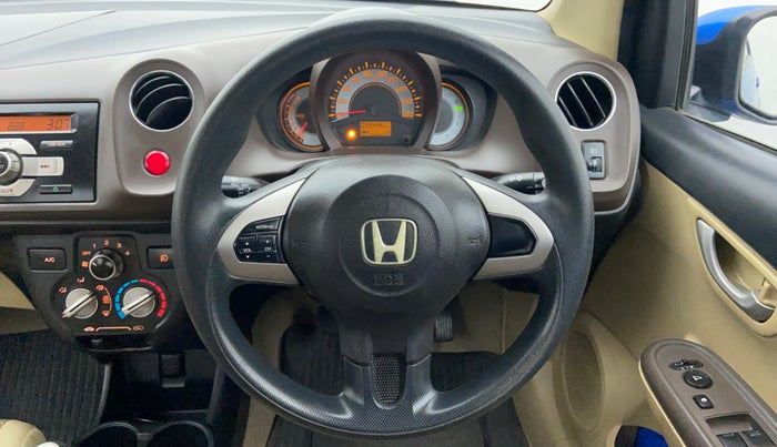 2012 Honda Brio 1.2 V MT I VTEC, Petrol, Manual, 59,285 km, Steering Wheel Close Up