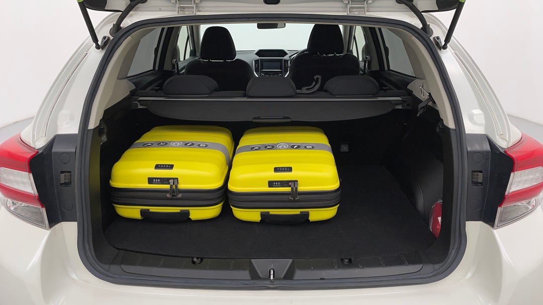 Boot Inside View with Luggage