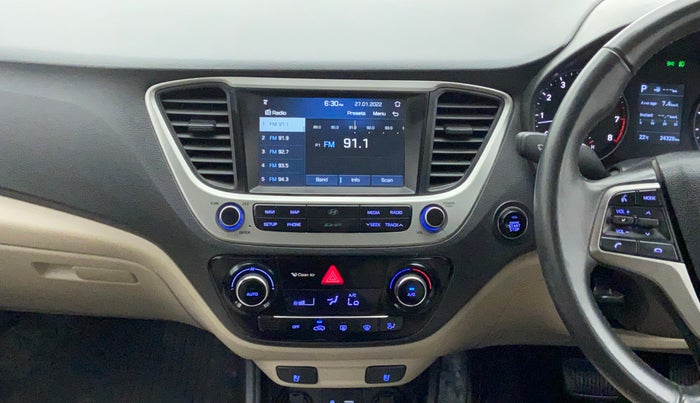 2018 Hyundai Verna 1.6 SX VTVT AT (O), Petrol, Automatic, 24,481 km, Air Conditioner