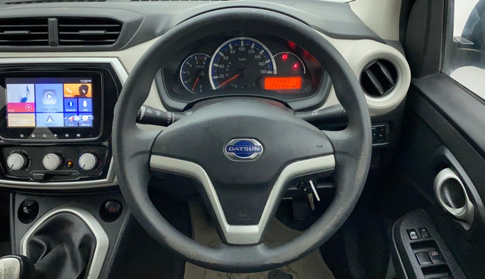2018 Datsun Go Plus T (O), Petrol, Manual, 41,122 km, Steering Wheel Close Up