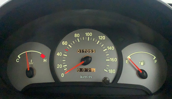 2011 Hyundai Santro Xing GL PLUS, Petrol, Manual, 17,053 km, Odometer Image