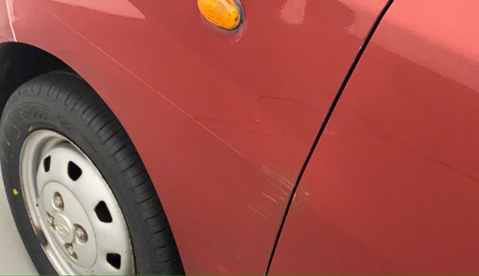 2011 Hyundai Santro Xing GL PLUS, Petrol, Manual, 17,053 km, Left fender - Minor scratches
