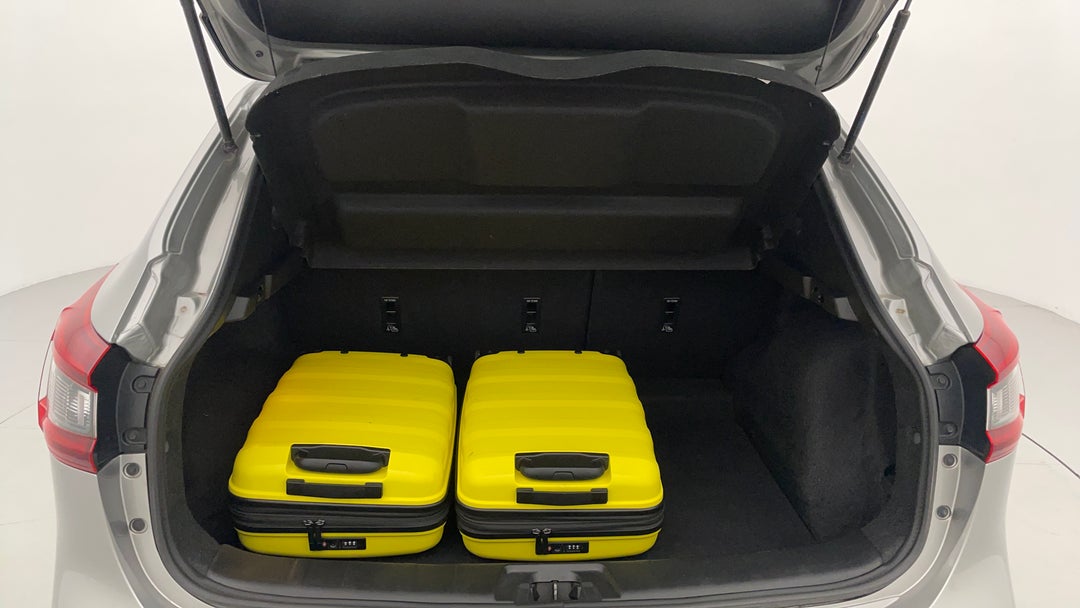 Boot Inside View with Luggage