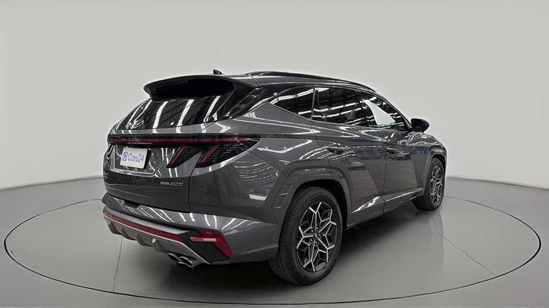 2023 Hyundai Tucson Highlander N Line (AWD) No Srf, Automatic, 54864 km, Right Back Diagonal (45- Degree) View