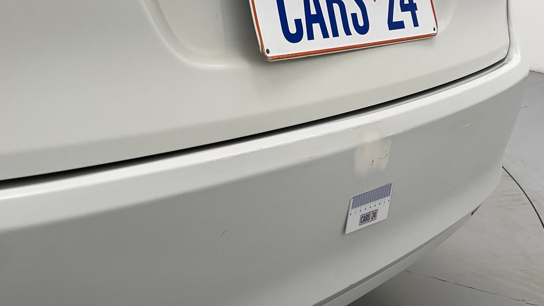 Bumper Rear Paint blemish