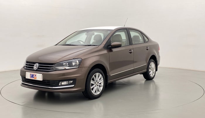 2016 Volkswagen Vento HIGHLINE 1.2 TSI AT, Petrol, Automatic, 64,173 km, Left Front Diagonal