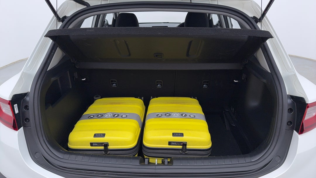 Boot Inside View with Luggage