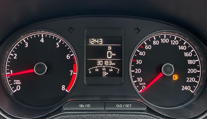2017 Volkswagen Ameo COMFORTLINE 1.2, Petrol, Manual, 30,276 km, Odometer Image