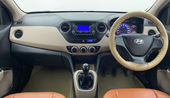 2015 Hyundai Grand i10 MAGNA 1.1 CRDI, Diesel, Manual, 61,540 km, Dashboard View