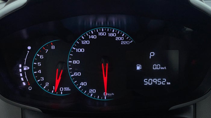 Chevrolet Aveo-Odometer View