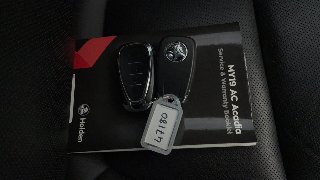 2019 Holden Acadia Ltz (awd), Automatic, 72091 km, Key Close-up