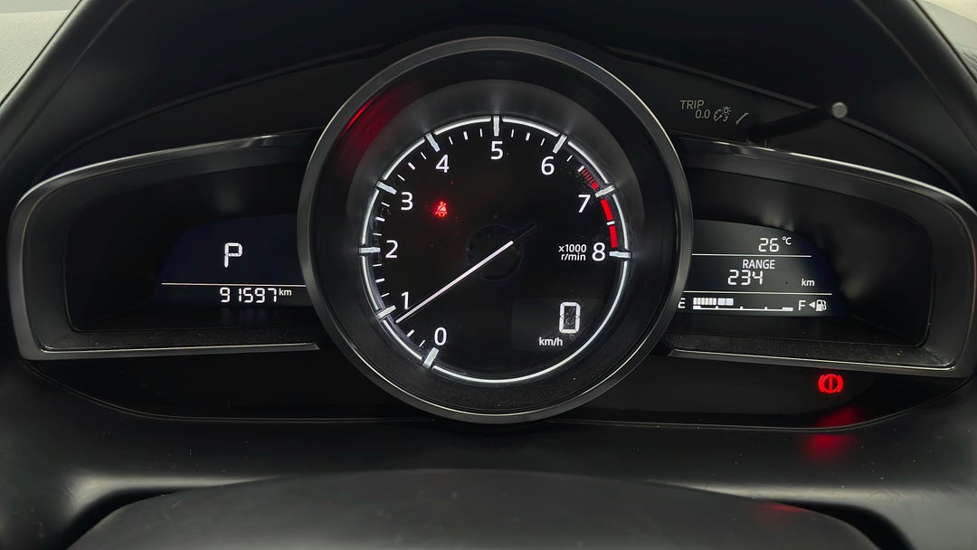 2017 Mazda CX-3 S Touring (fwd), Automatic, 91597 km, Odometer View