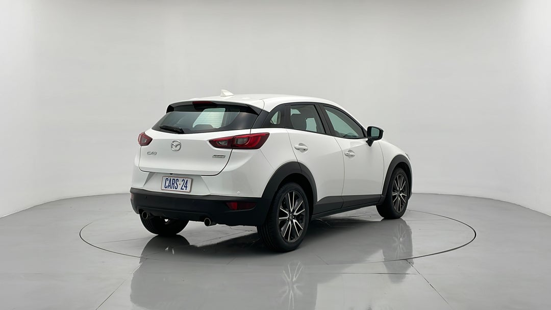 2017 Mazda CX-3 S Touring (fwd), Automatic, 91597 km, Right Back Diagonal (45- Degree) View