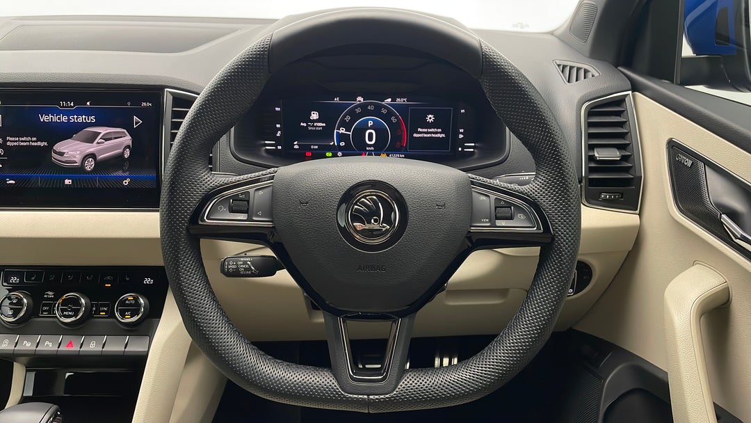Steering Wheel Close-up