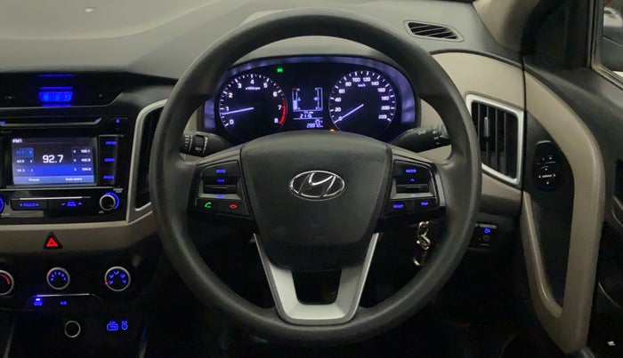 2018 Hyundai Creta E PLUS 1.6 PETROL, Petrol, Manual, 28,872 km, Steering Wheel Close Up