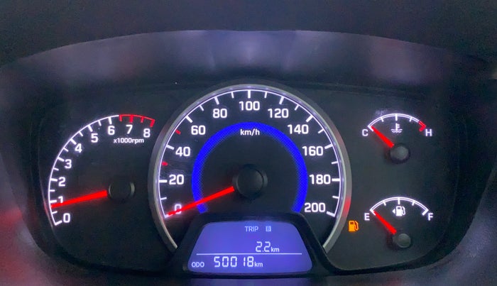 2017 Hyundai Grand i10 SPORTZ 1.2 KAPPA VTVT, Petrol, Manual, 50,114 km, Odometer Image