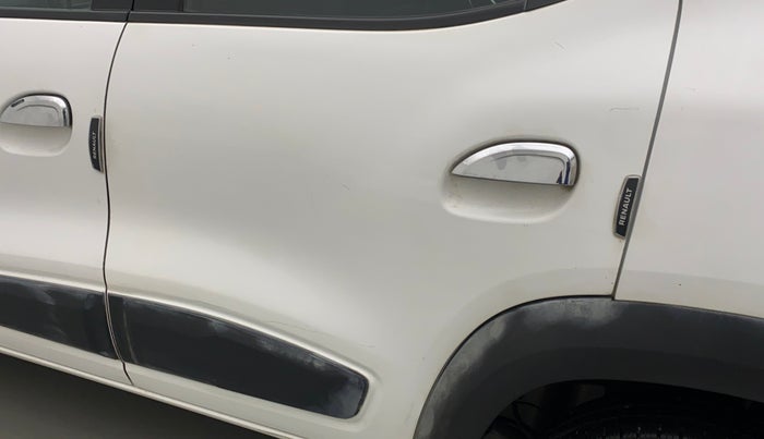 2019 Renault Kwid RXT 1.0 AMT (O), Petrol, Automatic, 33,830 km, Rear left door - Paint has faded
