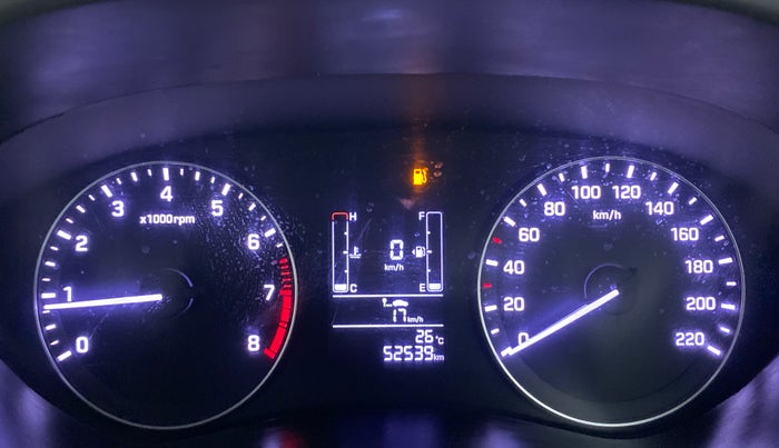 2017 Hyundai Elite i20 ASTA 1.2, Petrol, Manual, 52,610 km, Odometer Image
